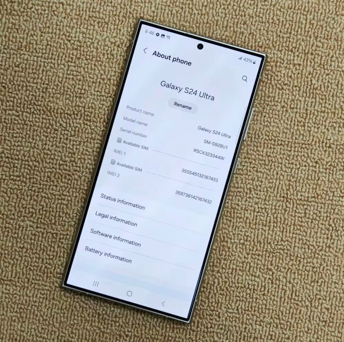 Samsung Galaxy S24 Ultra